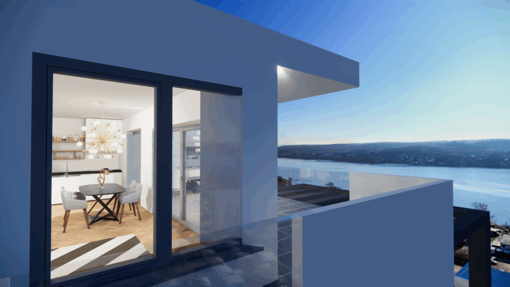 Beispielansicht Dachterrasse