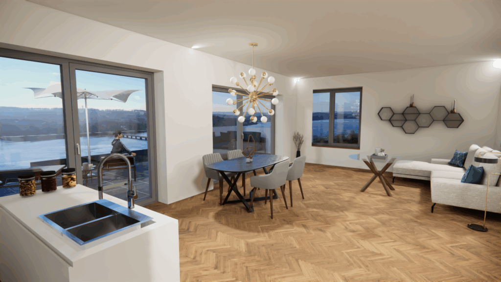 Beispielansicht Wohnzimmer