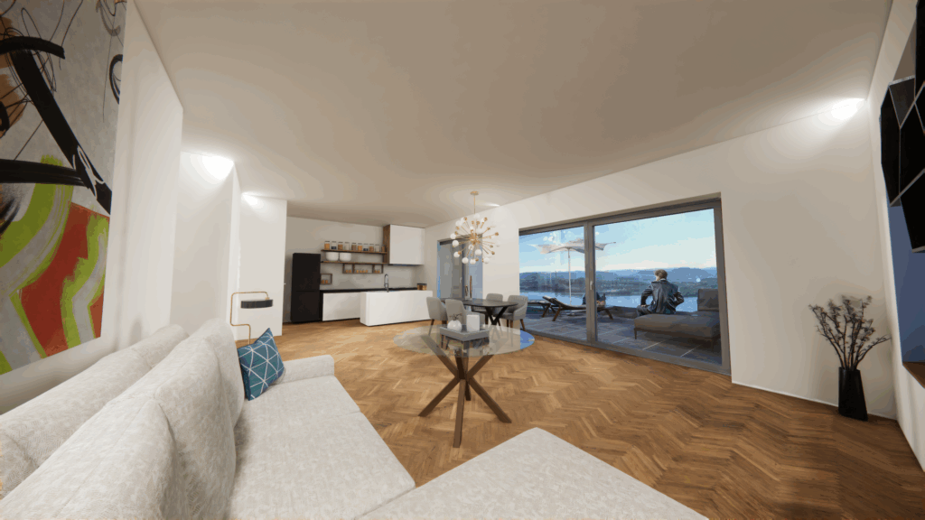 Beispielansicht Wohnzimmer